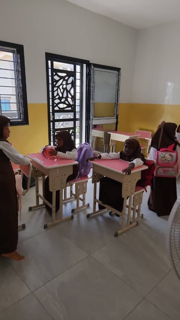 Salle de classe du Centre d'Excellence An'Nudjum